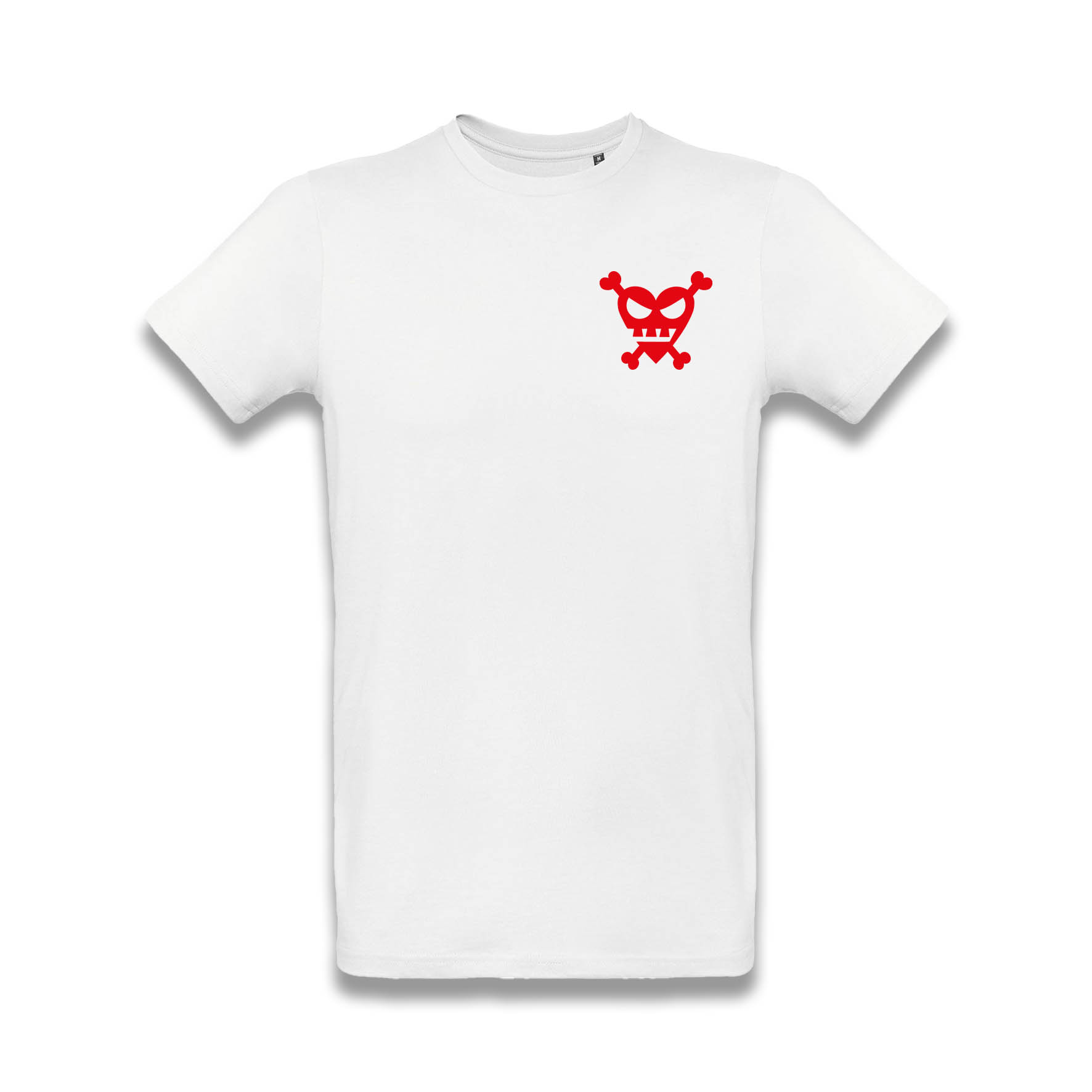 T-shirt Teschio Cuore